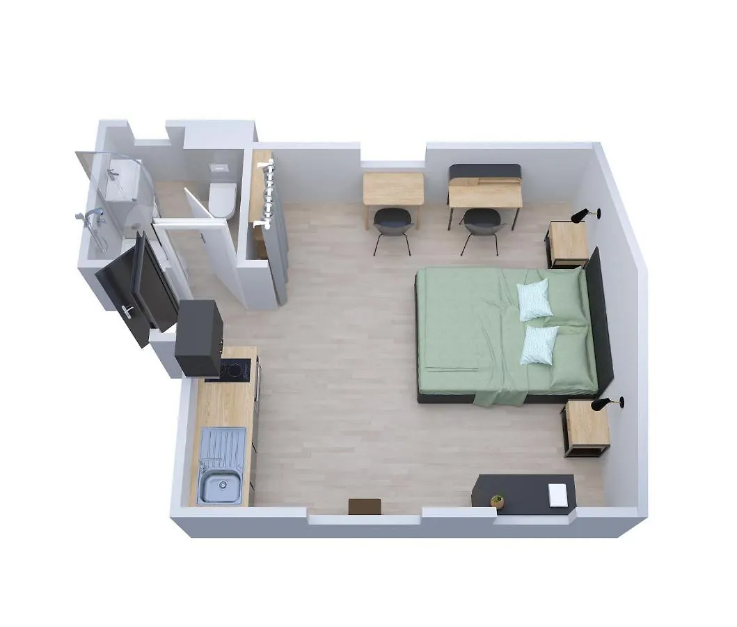 Studios Neufs -Tout Confort - Lorient Centre